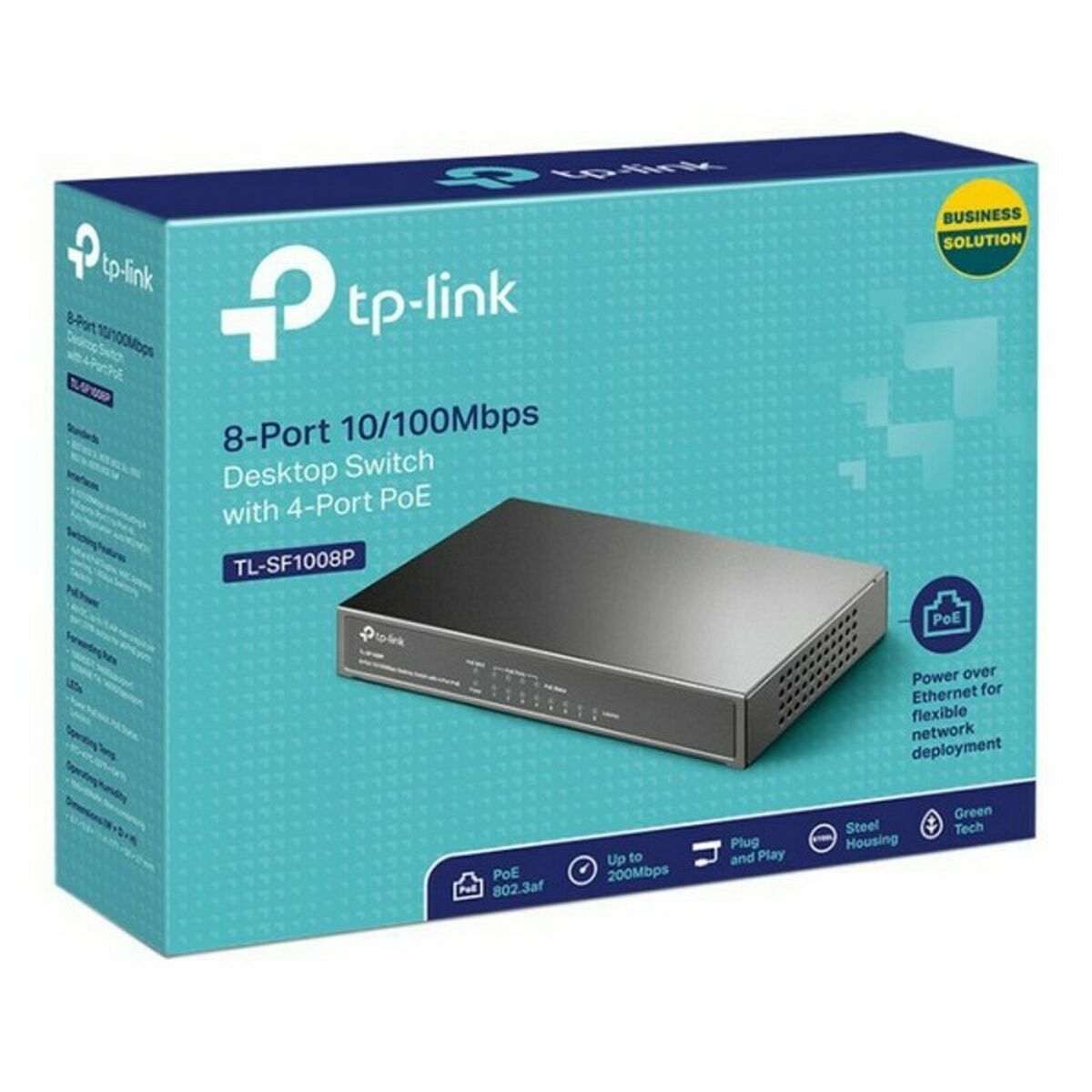 Switch til desktop TP-Link TL-SF1008P